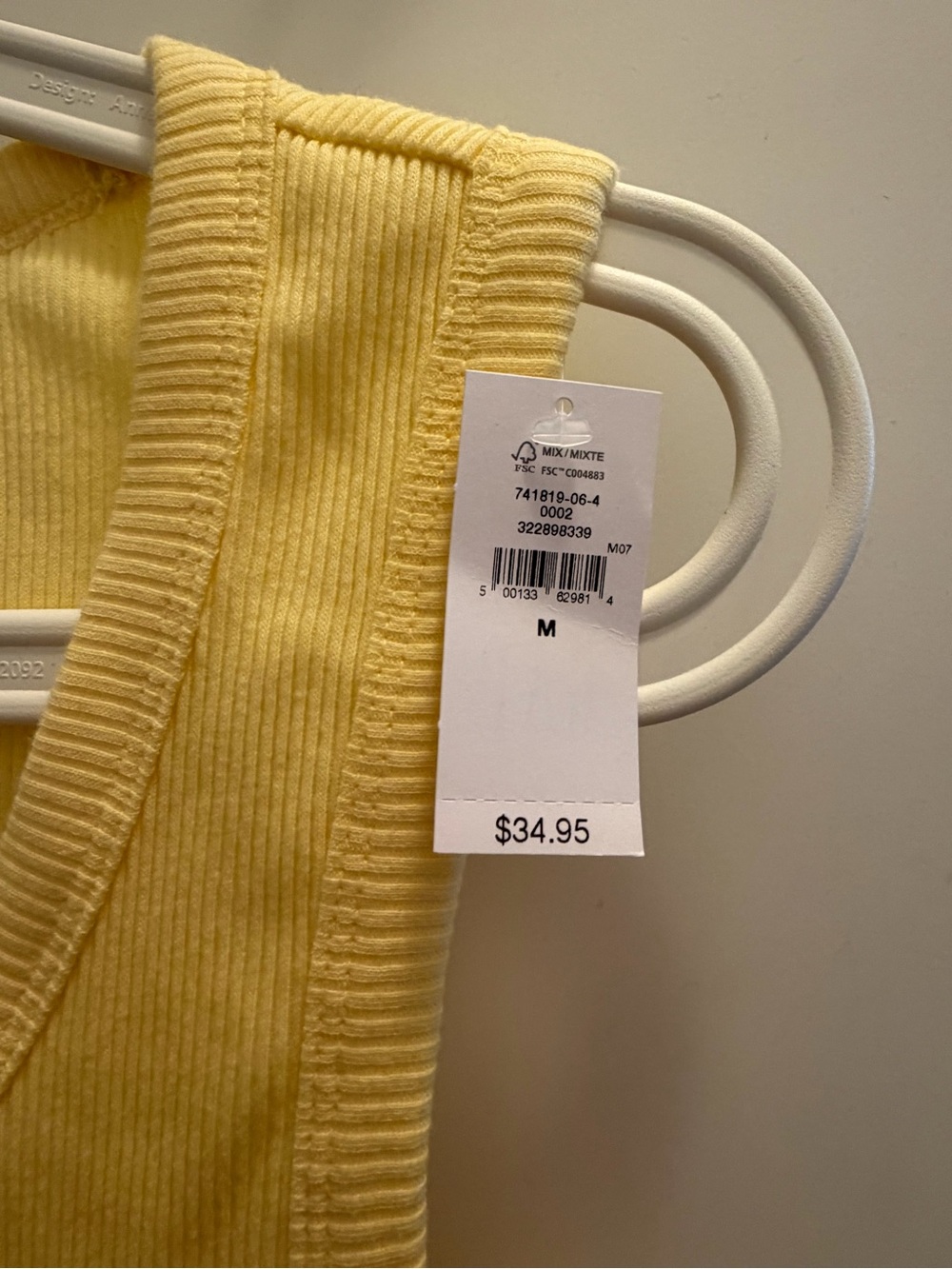 GAP Ribbed Tank Top - Picture 3 of 4